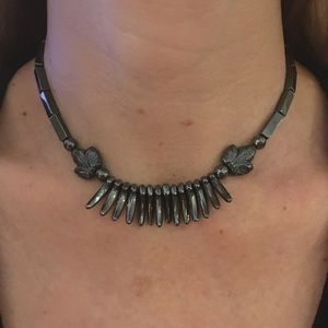 Gunmetal Grey Necklace